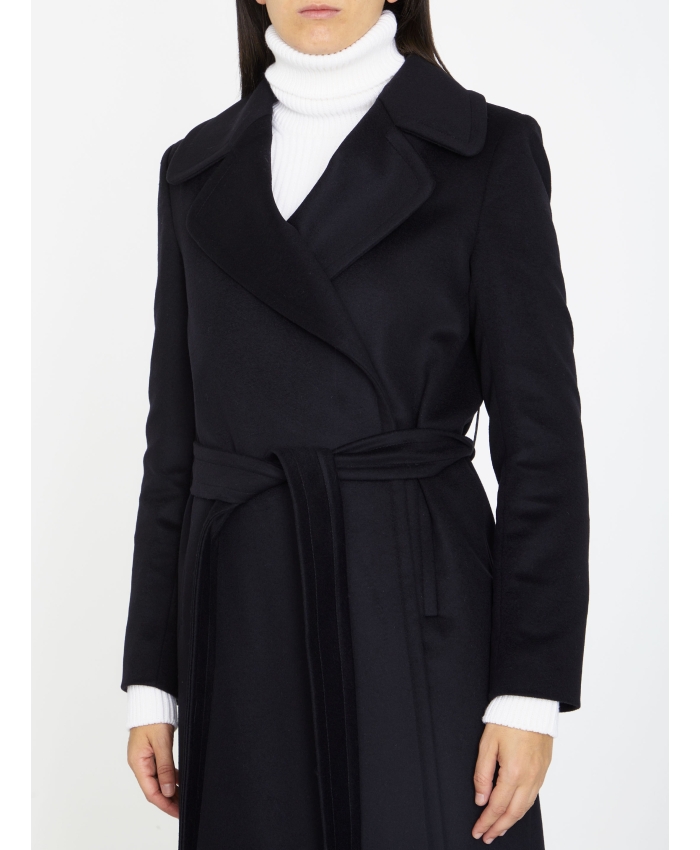 TAGLIATORE - Black wool coat