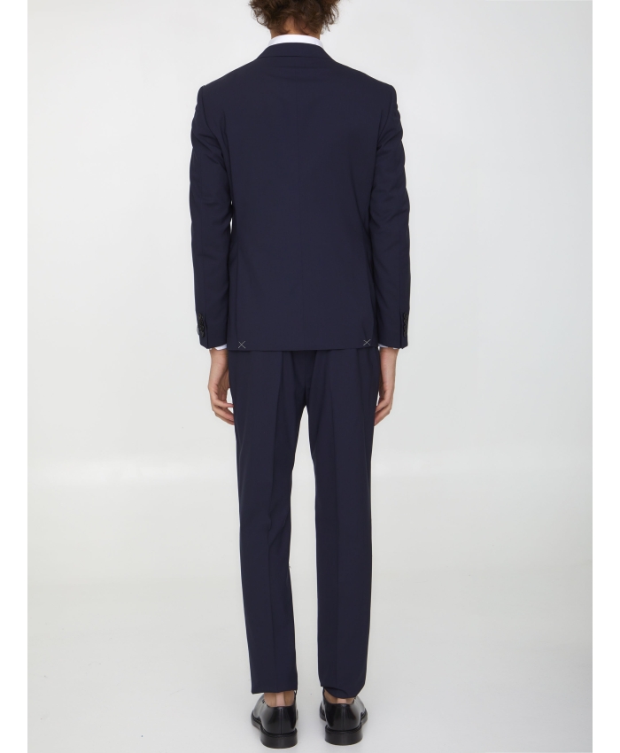 TONELLO - Blue wool two-piece suit