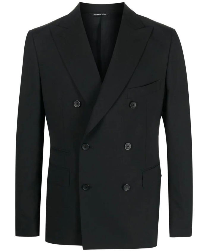 TONELLO - Double-breasted jacket in wool
