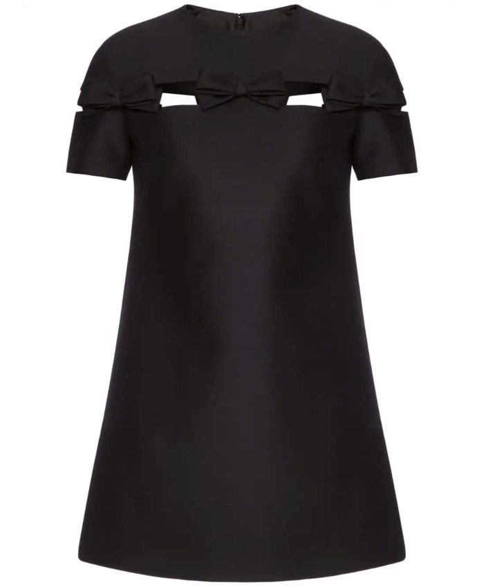 VALENTINO GARAVANI - Crepe Couture short dress