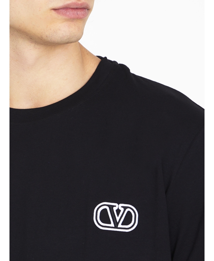 VALENTINO GARAVANI - T-shirt con VLogo Signature