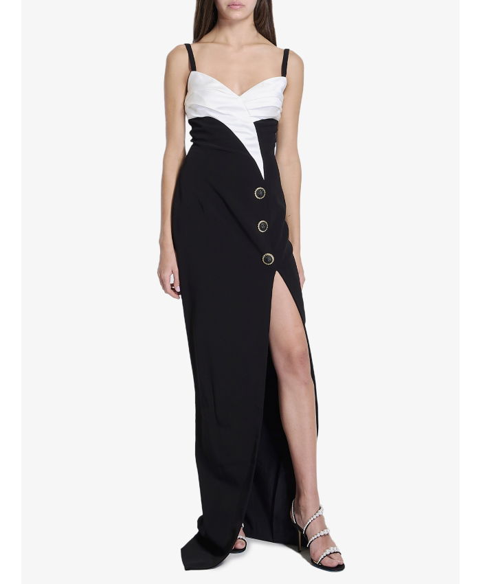 BALMAIN - Long dress in crepe