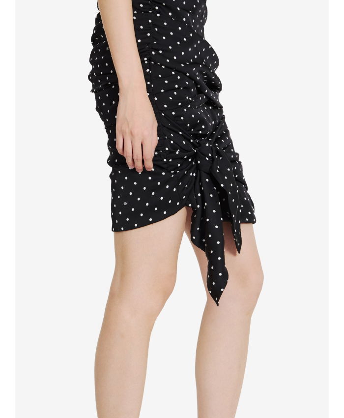 DOLCE&GABBANA - Midi dress with Polka-dot print