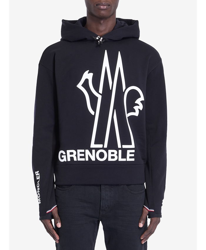 MONCLER GRENOBLE - Logo hoodie