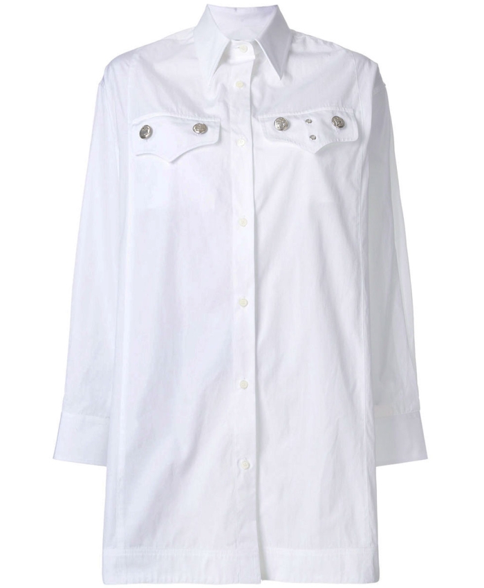 CALVIN KLEIN 205W39NYC - Camicia Bianca di Cotone