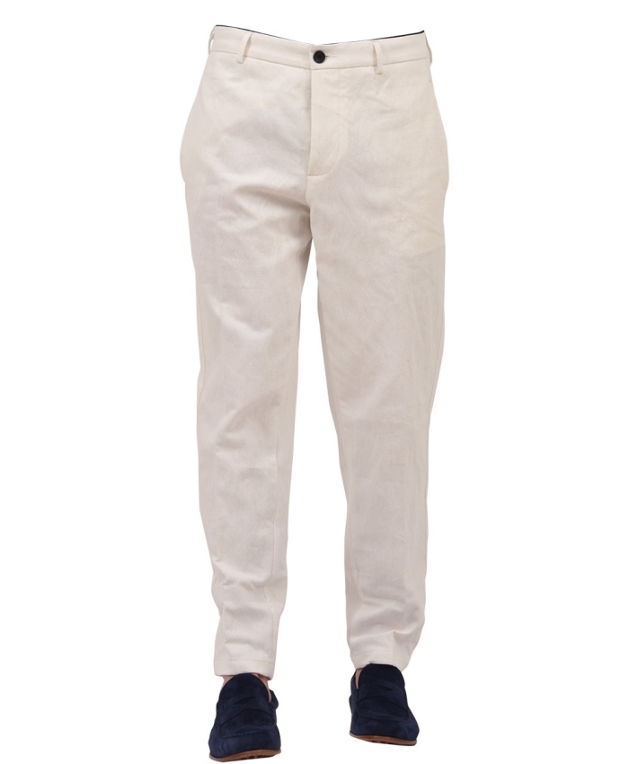 DEPARTMENT FIVE - Icy White Chino Pants