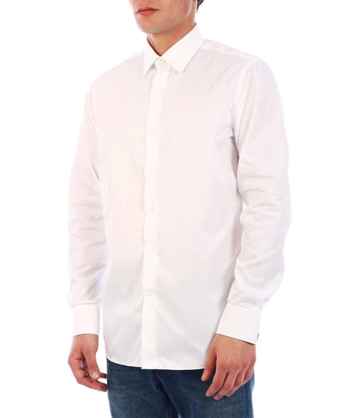 ALESSANDRO GHERARDI - Camicia in Cotone Bianco