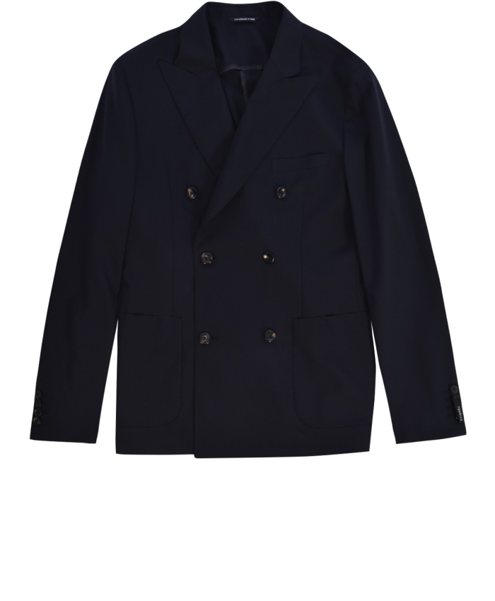 TONELLO - Blue Wool Jacket