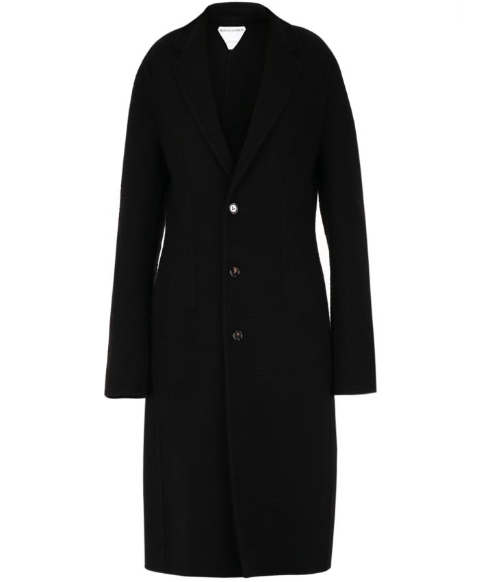 BOTTEGA VENETA - Cashmere coat black
