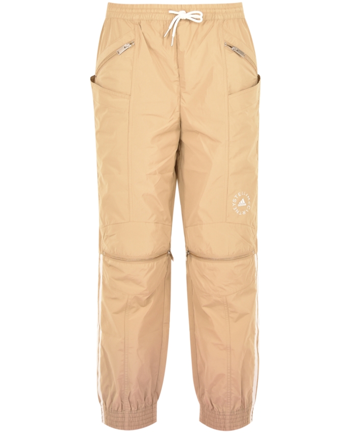 STELLA MCCARTNEY - Beige sports trousers