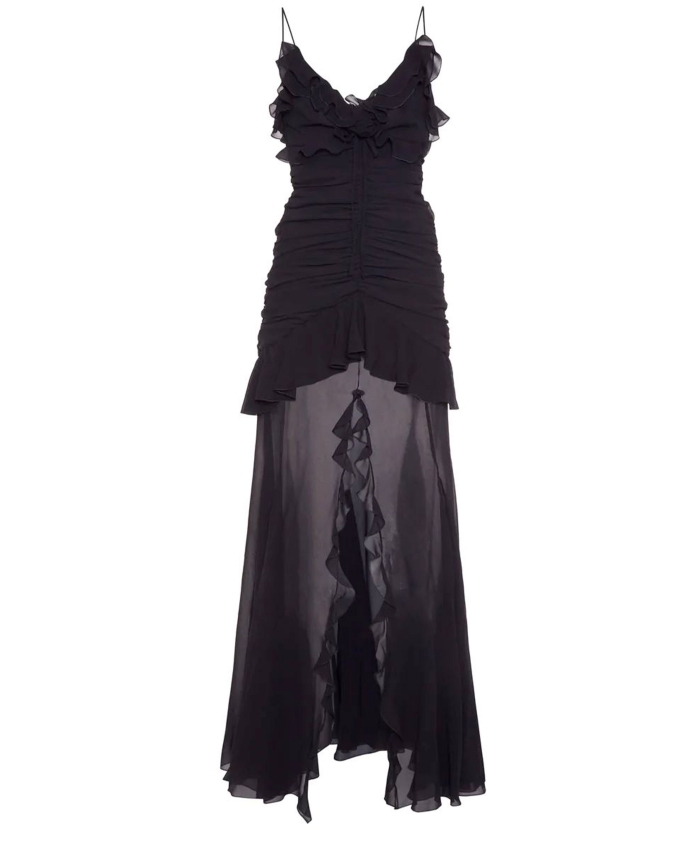 ALESSANDRA RICH - Silk georgette dress