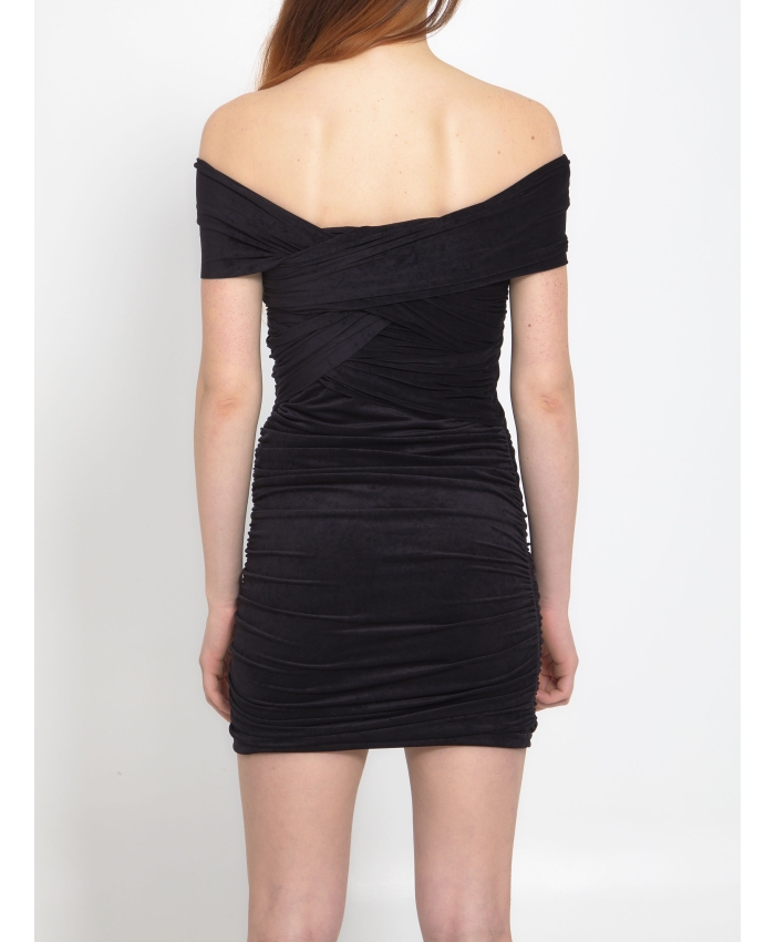ALEXANDER WANG - Short dress in synthetic suede