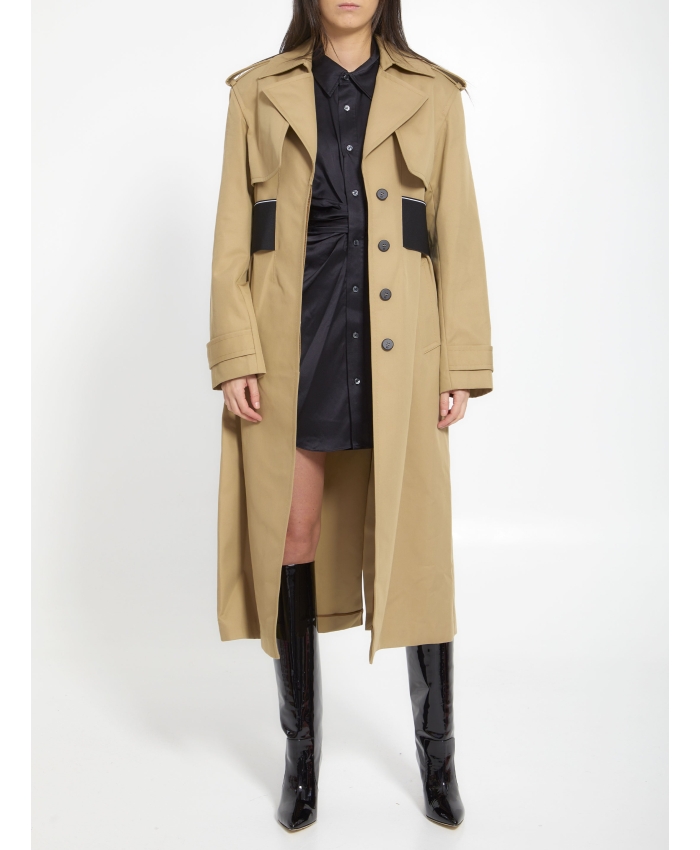 ALEXANDER WANG - Tailored trench coat in cotton