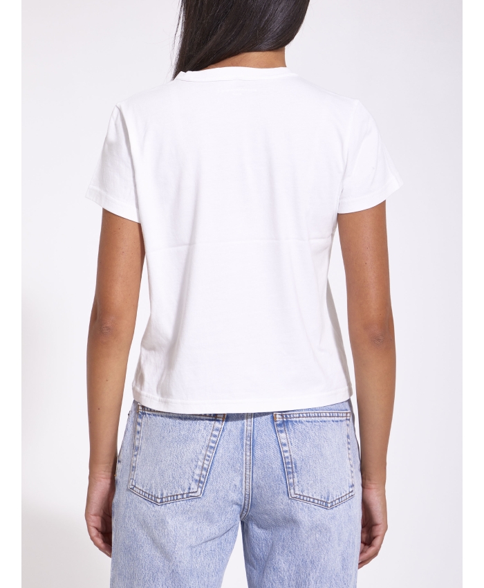 ALEXANDER WANG - T-shirt bianca con logo