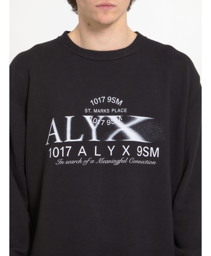 ALYX - Printed cotton jumper