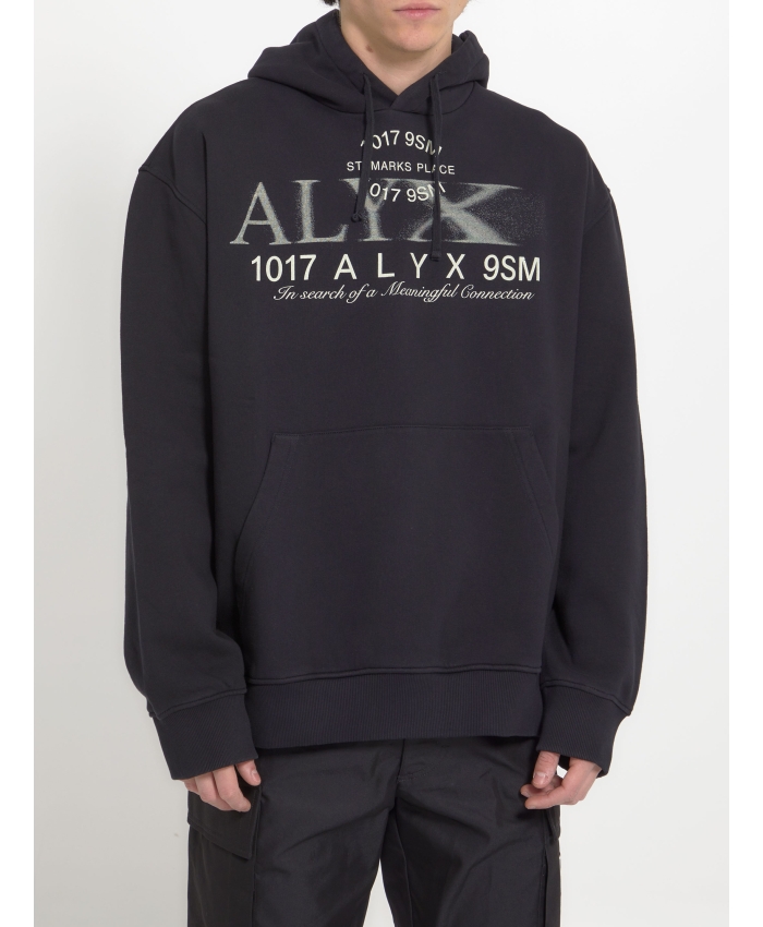 ALYX - Printed cotton hoodie