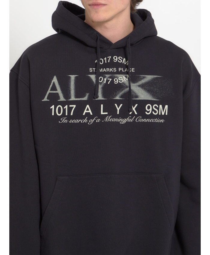 ALYX - Printed cotton hoodie