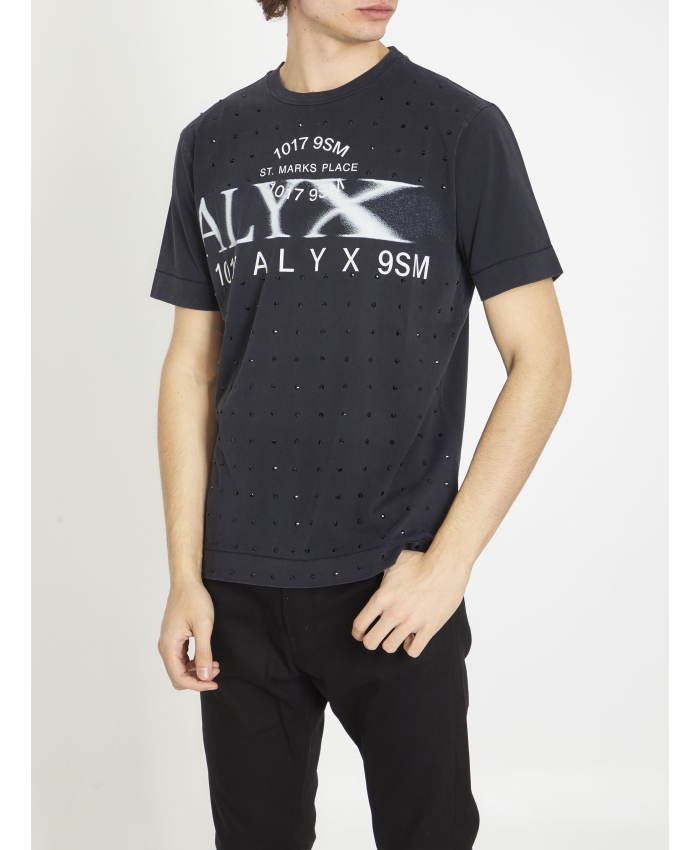 ALYX - Studded cotton t-shirt