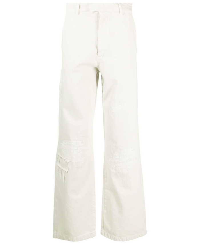 AMIRI - Cream-colored denim jeans