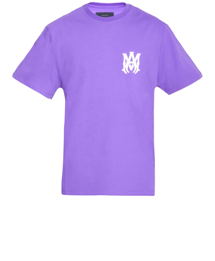 AMIRI - Purple t-shirt with logo