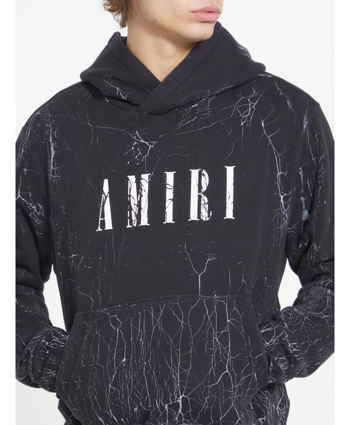 AMIRI - Cracked Dye Core Logo hoodie