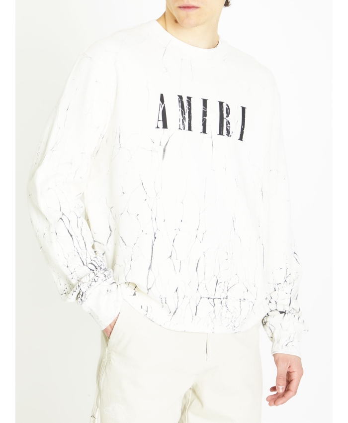 AMIRI - Cracked Dye Core Logo sweatshirt