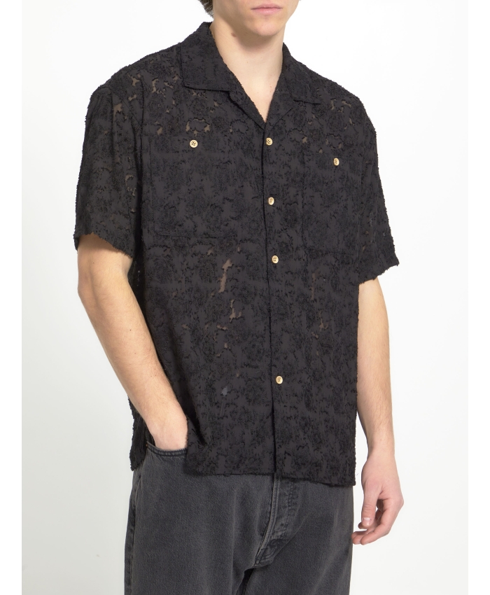 ANDERSSON BELL - Black embroidered shirt