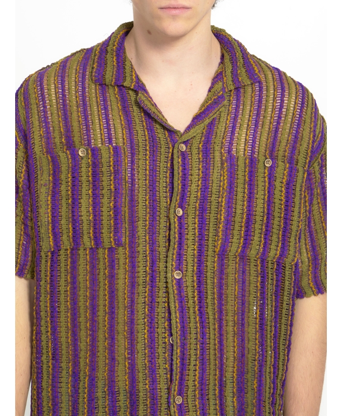 ANDERSSON BELL - Camicia in maglia a righe