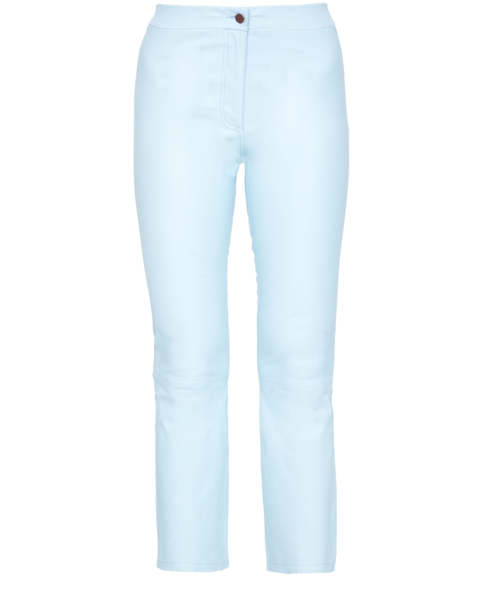 ARMA - Light-blue leather pants