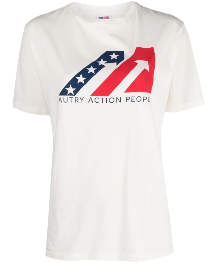 AUTRY - Printed cotton t-shirt
