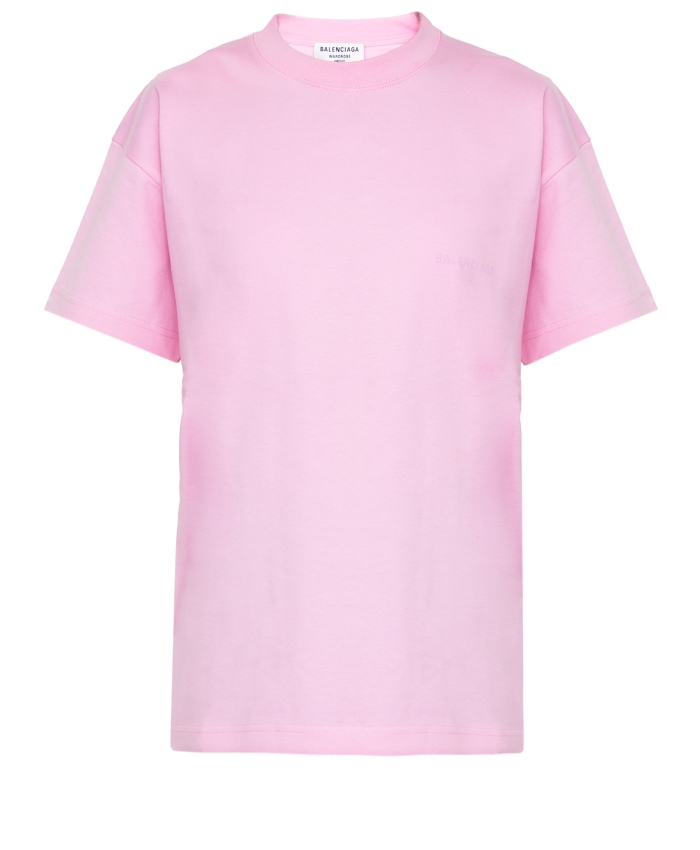 BALENCIAGA - T-shirt in cotone con logo