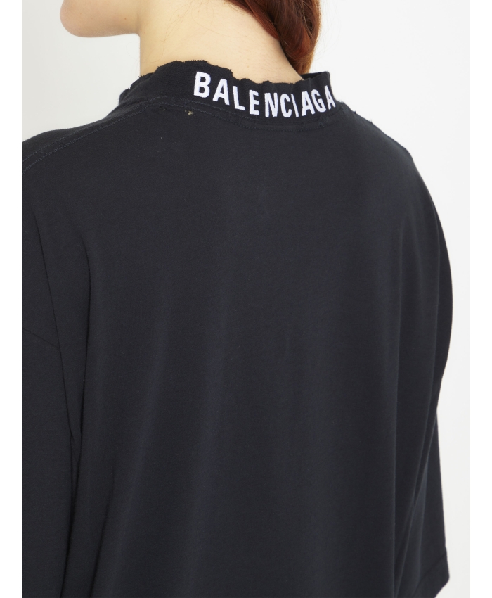 BALENCIAGA - Cotton t-shirt with logo