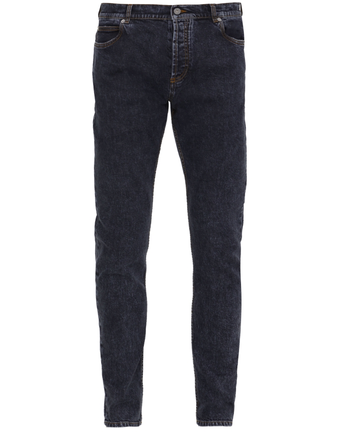 BALMAIN - Black denim jeans