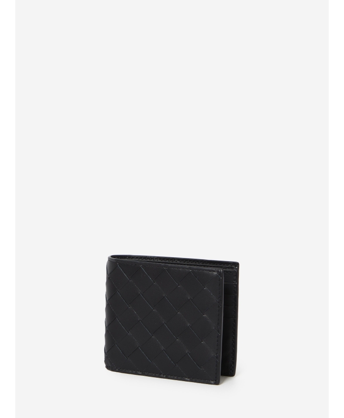 BOTTEGA VENETA - Bi-fold black wallet