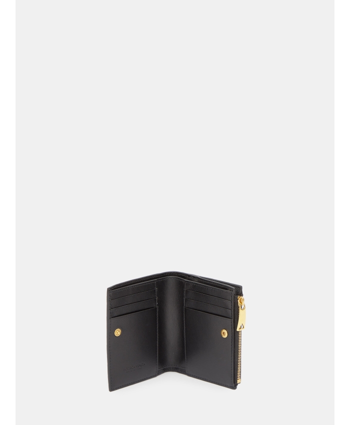 BOTTEGA VENETA - Black leather wallet
