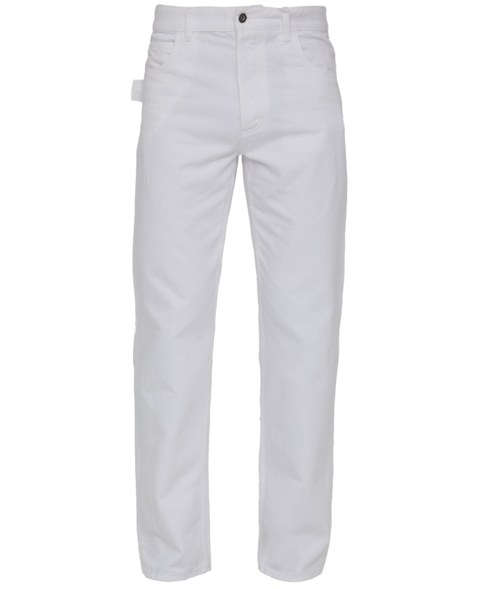 BOTTEGA VENETA - Jeans in denim bianco