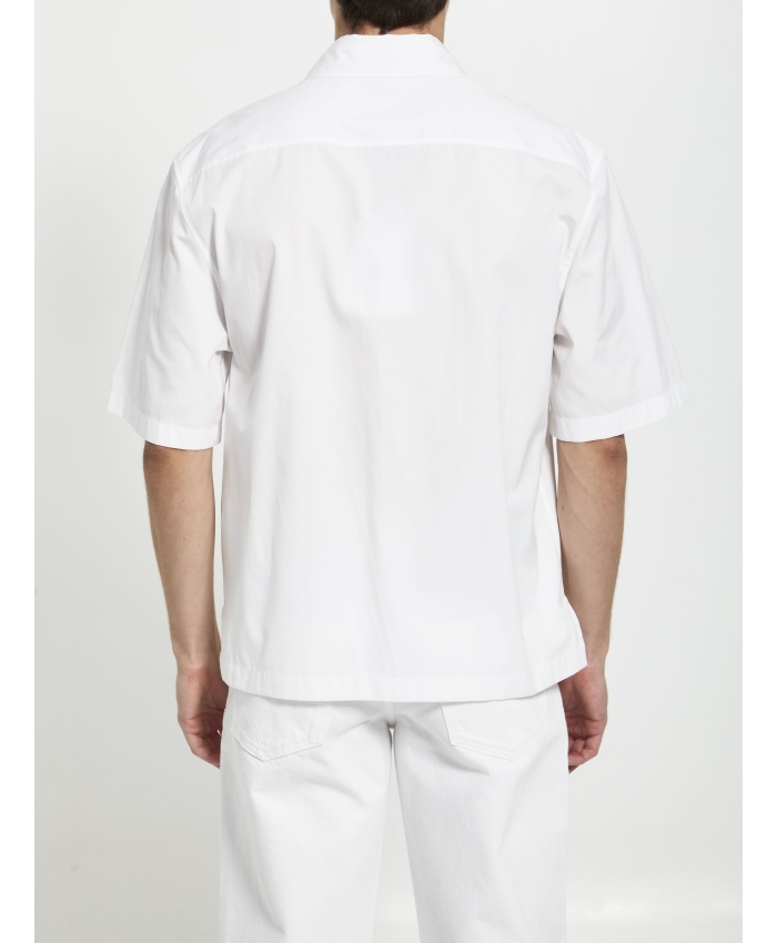 BOTTEGA VENETA - Camicia in cotone bianco