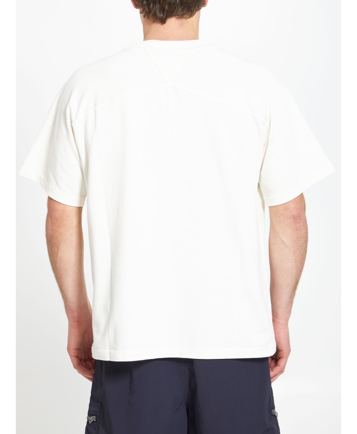 BOTTEGA VENETA - Cream-colored jersey t-shirt