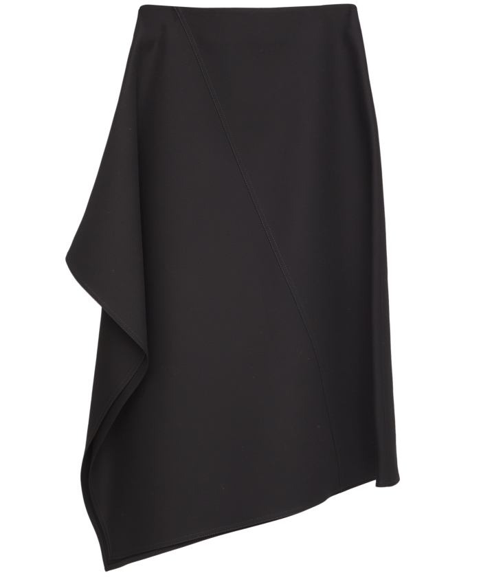 BOTTEGA VENETA - Asymmetric cotton skirt
