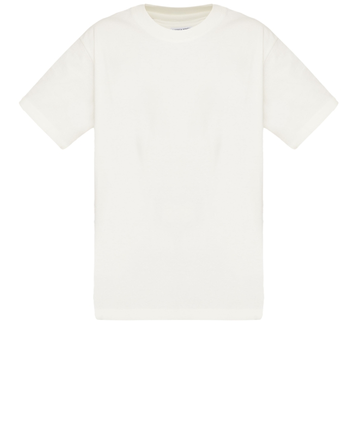 BOTTEGA VENETA - T-shirt in cotone panna