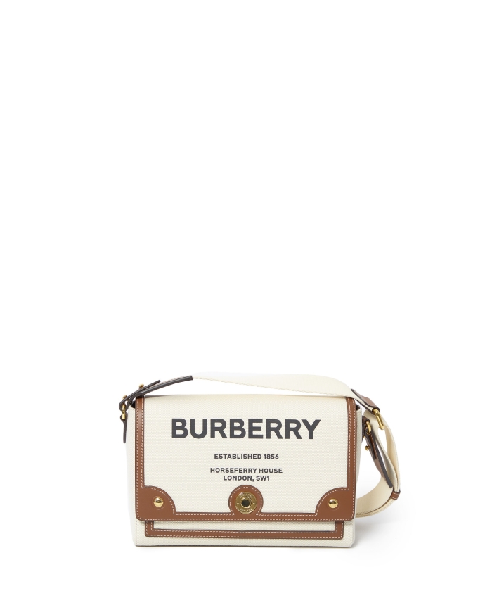 BURBERRY - Borsa Note stampa Horseferry