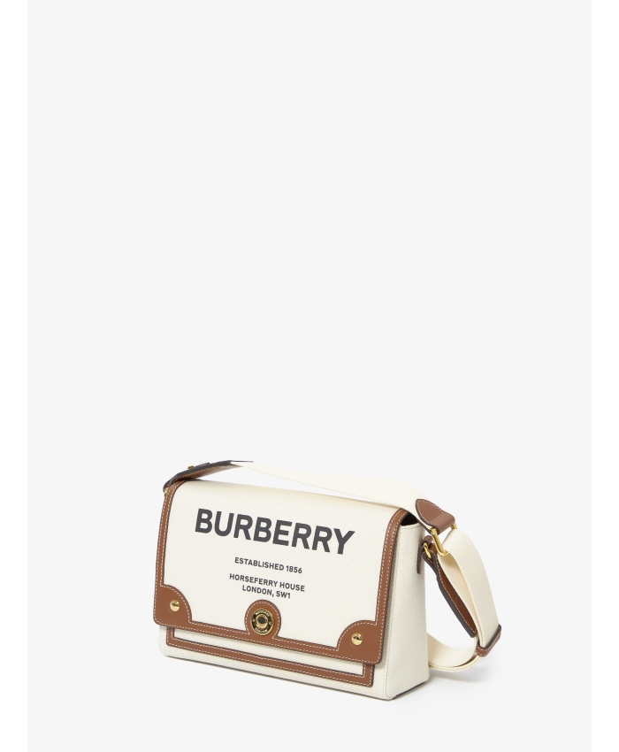 BURBERRY - Borsa Note stampa Horseferry