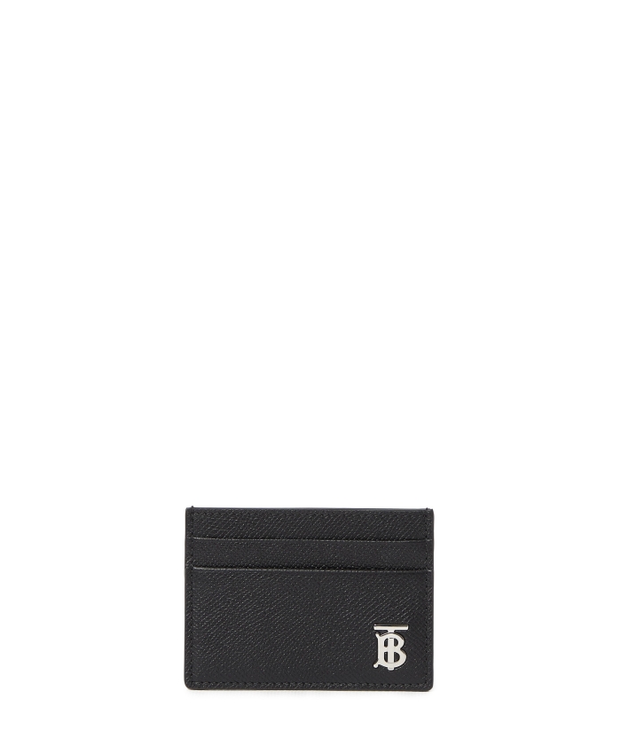 BURBERRY - TB leather cardholder