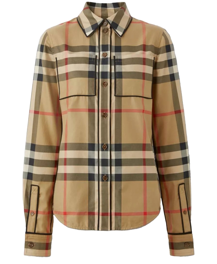 BURBERRY - Exaggerated Check shirt