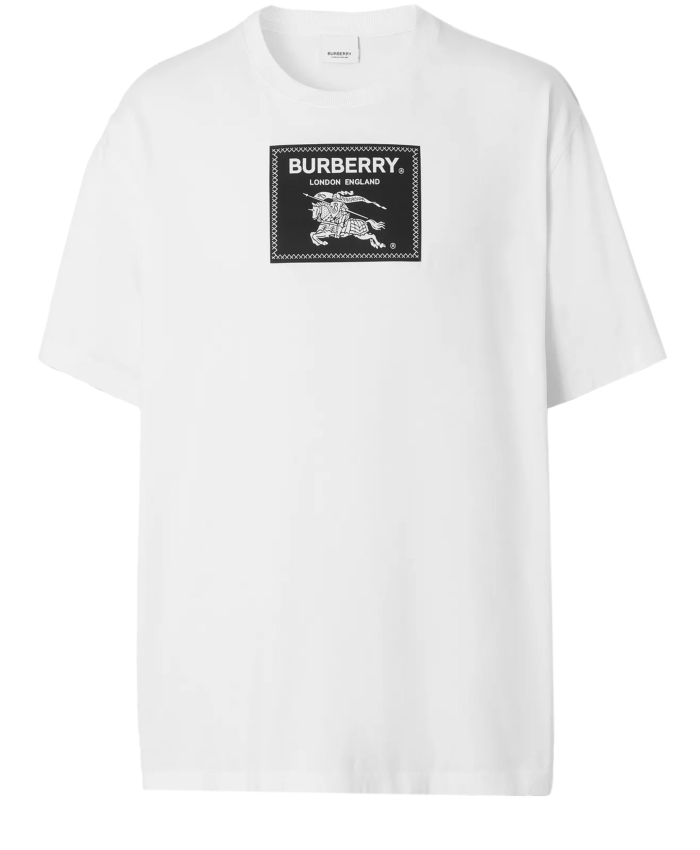 BURBERRY - T-shirt con etichetta Prorsum