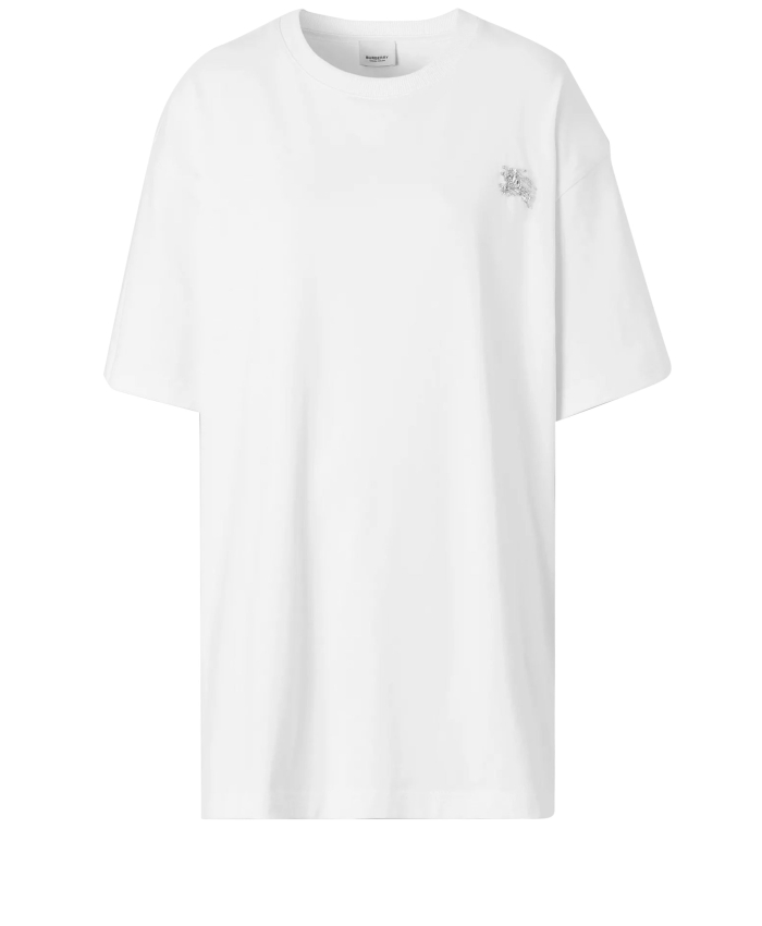 BURBERRY - T-shirt EKD con strass