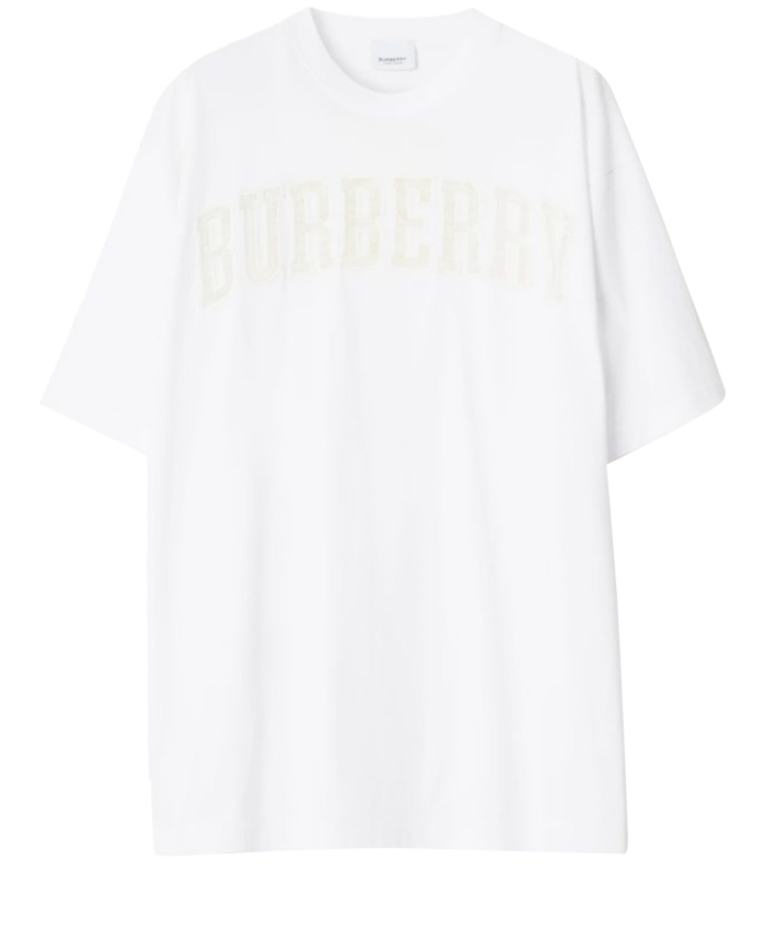 BURBERRY - Lace logo t-shirt