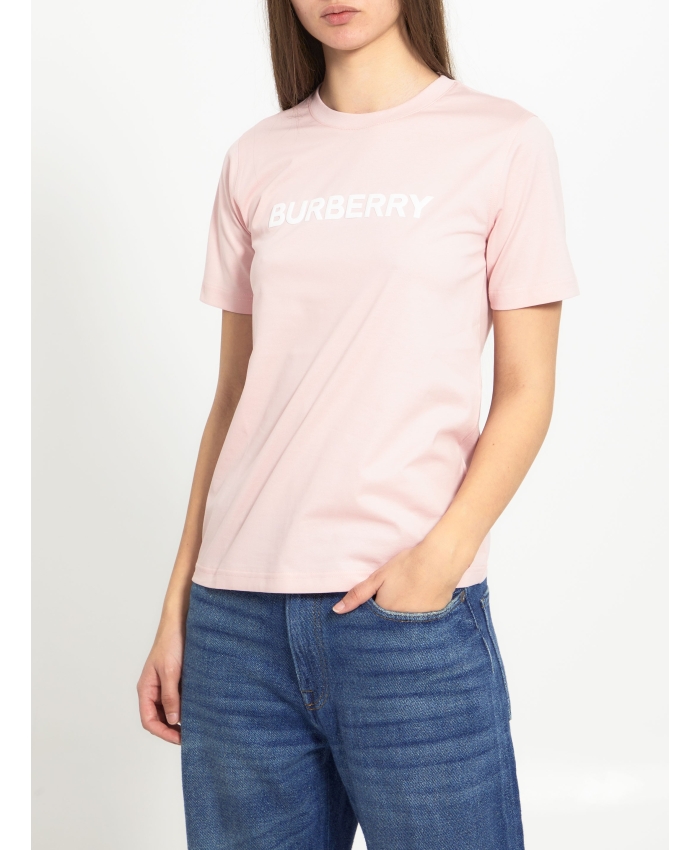 BURBERRY - Cotton t-shirt with logo