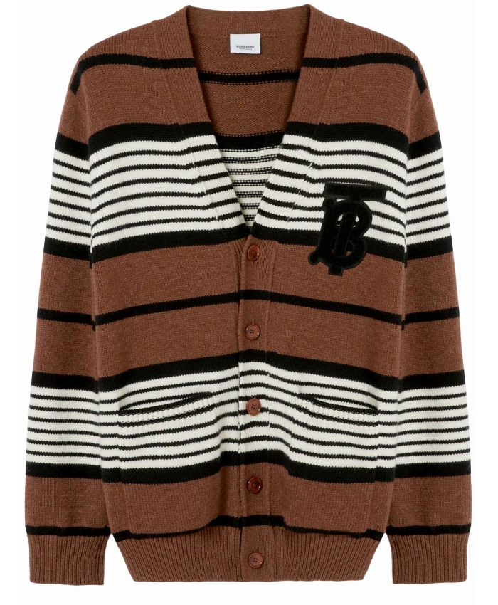 BURBERRY - Wool and cashmere cardigan