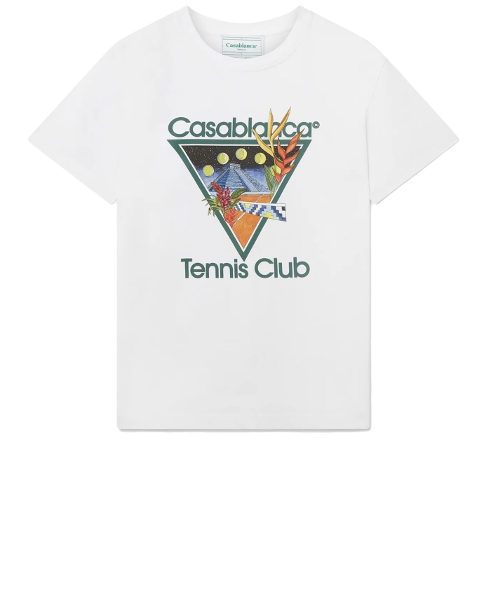 CASABLANCA - T-shirt Tennis Club Icon